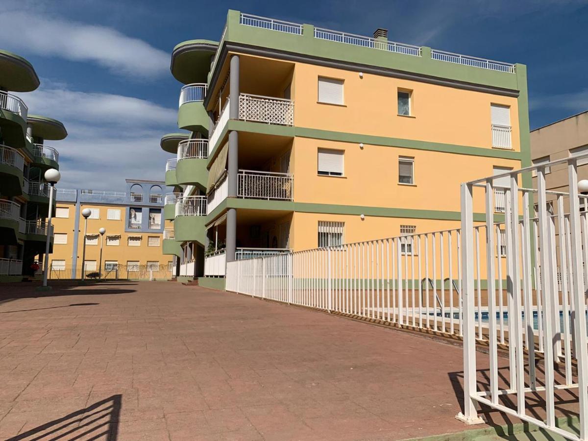 Apto Con Piscina En La Playa Cerca De Vlc Con Ac Puzol Exteriér fotografie