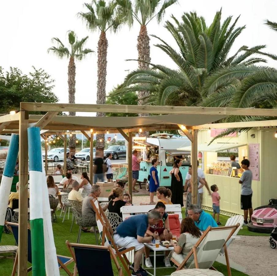 Apto Con Piscina En La Playa Cerca De Vlc Con Ac Puzol Exteriér fotografie